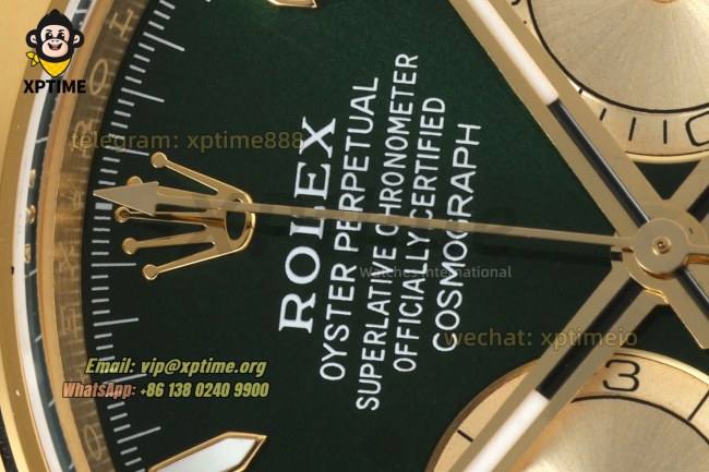 Daytona 126508 40mm APSF Green & Golden/Sticks on YG/YG Bracelet SH4131 Super Clone Daytona 126508 40mm APSF Green & Golden/Sticks on YG/YG Bracelet SH4131 Super Clone