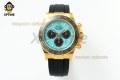 Daytona 126518 40mm APSF Turquoise & Black/Stick on YG/RU Strap SH413 Super Clone (Weighted) Daytona 126518 40mm APSF Turquoise & Black/Stick on YG/RU Strap SH413 Super Clone (Weighted)