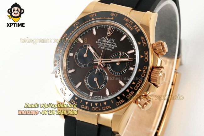 Daytona 126515 40mm APSF Chocolate/Stick on RG/RU Strap SH4131 Super Clone Daytona 126515 40mm APSF Chocolate/Stick on RG/RU Strap SH4131 Super Clone