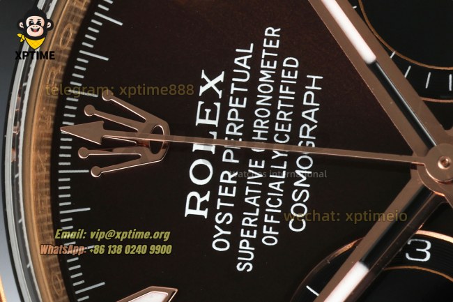 Daytona 126515 40mm APSF Chocolate/Stick on RG/RU Strap SH4131 Super Clone Daytona 126515 40mm APSF Chocolate/Stick on RG/RU Strap SH4131 Super Clone