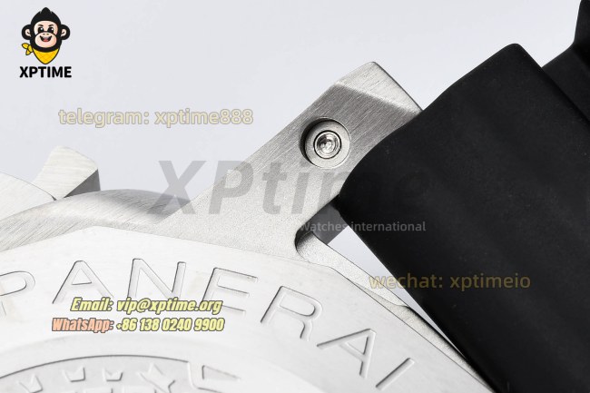Submersible PAM1323 44mm VSF Gray/Dot on SS/RU Strap P9011 Super Clone Submersible PAM1323 44mm VSF Gray/Dot on SS/RU Strap P9011 Super Clone