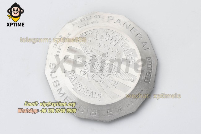 Submersible PAM1323 44mm VSF Gray/Dot on SS/RU Strap P9011 Super Clone Submersible PAM1323 44mm VSF Gray/Dot on SS/RU Strap P9011 Super Clone