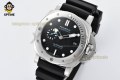 Submersible PAM683 42mm VSF Black/Dot on SS/RU Strap P900 Super Clone Submersible PAM683 42mm VSF Black/Dot on SS/RU Strap P900 Super Clone