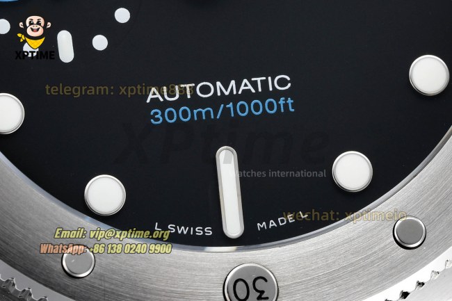 Submersible PAM683 42mm VSF Black/Dot on SS/RU Strap P900 Super Clone Submersible PAM683 42mm VSF Black/Dot on SS/RU Strap P900 Super Clone