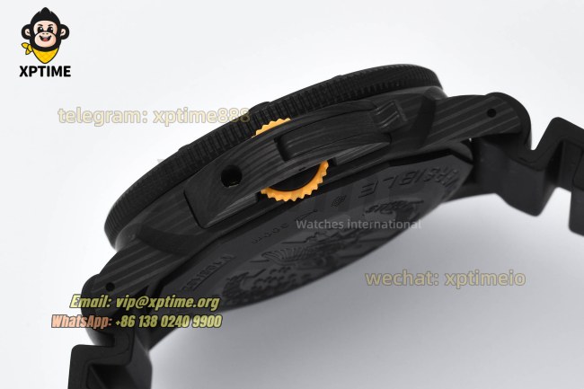 Submersible PAM1324 44mm VSF Black/Dot on Rubber Strap P9011 Super Clone Submersible PAM1324 44mm VSF Black/Dot on Rubber Strap P9011 Super Clone