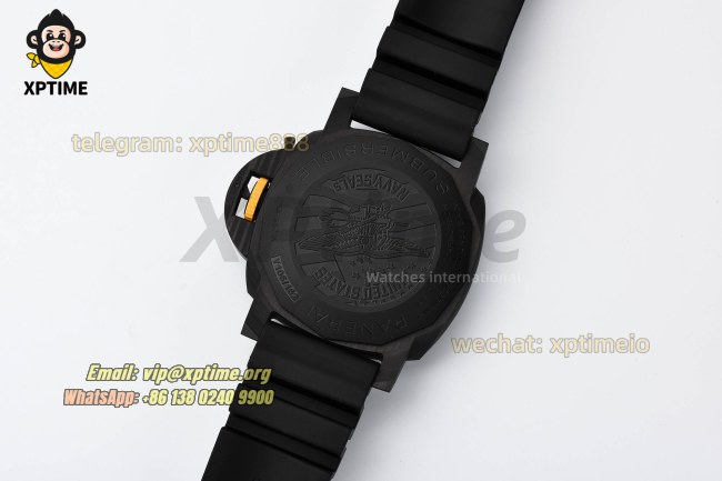 Submersible PAM1324 44mm VSF Black/Dot on Rubber Strap P9011 Super Clone Submersible PAM1324 44mm VSF Black/Dot on Rubber Strap P9011 Super Clone