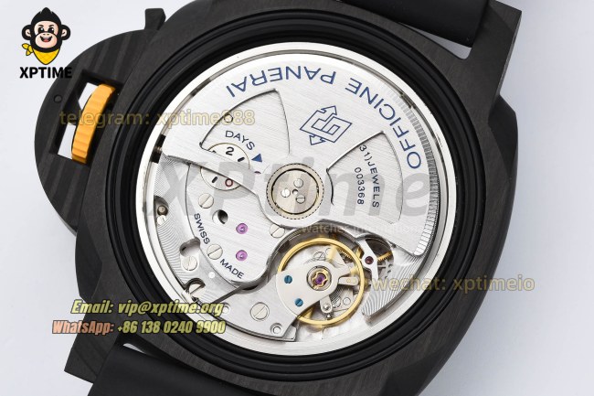Submersible PAM1324 44mm VSF Black/Dot on Rubber Strap P9011 Super Clone Submersible PAM1324 44mm VSF Black/Dot on Rubber Strap P9011 Super Clone