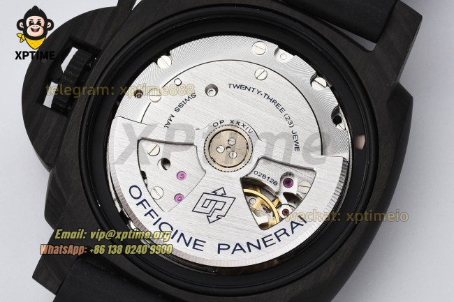 Submersible PAM960 Carbotech 42mm VSF Black/Blue Dot on SS/RU Strap OP.XXXIV Super Clone Submersible PAM960 Carbotech 42mm VSF Black/Blue Dot on SS/RU Strap OP.XXXIV Super Clone
