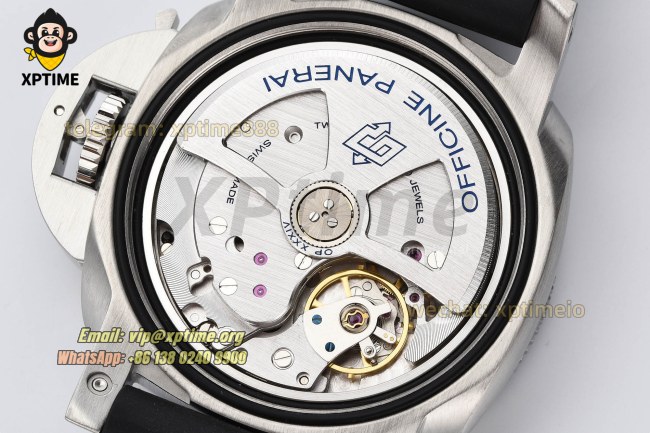 Submersible PAM683 42mm VSF Black/Dot on SS/RU Strap OP XXXIV Super Clone Submersible PAM683 42mm VSF Black/Dot on SS/RU Strap OP XXXIV Super Clone