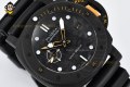 Submersible PAM1324 44mm VSF Black/Dot on Rubber Strap P9011 Super Clone Submersible PAM1324 44mm VSF Black/Dot on Rubber Strap P9011 Super Clone