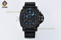 Submersible PAM960 Carbotech 42mm VSF Black/Blue Dot on SS/RU Strap OP.XXXIV Super Clone Submersible PAM960 Carbotech 42mm VSF Black/Blue Dot on SS/RU Strap OP.XXXIV Super Clone