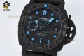 Submersible PAM960 Carbotech 42mm VSF Black/Blue Dot on SS/RU Strap OP.XXXIV Super Clone Submersible PAM960 Carbotech 42mm VSF Black/Blue Dot on SS/RU Strap OP.XXXIV Super Clone