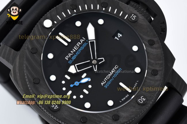 Submersible PAM2231 42mm VSF Black/Dot on RU Strap P9011 Super Clone Submersible PAM2231 42mm VSF Black/Dot on RU Strap P9011 Super Clone