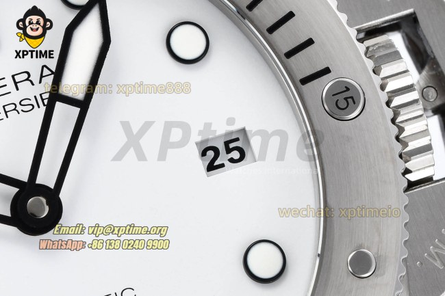 Submersible PAM2223 42mm VSF White/Dot on SS/RU Strap P900 Super Clone Submersible PAM2223 42mm VSF White/Dot on SS/RU Strap P900 Super Clone