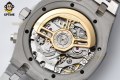Royal Oak Chrono 26240ST 41mm APSF Black/Stick on SS/SS Bracelet SH4401 Super Clone Royal Oak Chrono 26240ST 41mm APSF Black/Stick on SS/SS Bracelet SH4401 Super Clone
