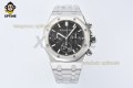 Royal Oak Chrono 26240ST 41mm APSF Black/Stick on SS/SS Bracelet SH4401 Super Clone Royal Oak Chrono 26240ST 41mm APSF Black/Stick on SS/SS Bracelet SH4401 Super Clone