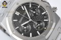 Royal Oak Chrono 26240ST 41mm APSF Black/Stick on SS/SS Bracelet SH4401 Super Clone Royal Oak Chrono 26240ST 41mm APSF Black/Stick on SS/SS Bracelet SH4401 Super Clone