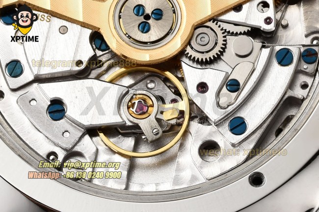 Master Ultra Thin Moon Phase 39mm APSF White/Sticks on SS/LE Strap A925 Super Clone Master Ultra Thin Moon Phase 39mm APSF White/Sticks on SS/LE Strap A925 Super Clone