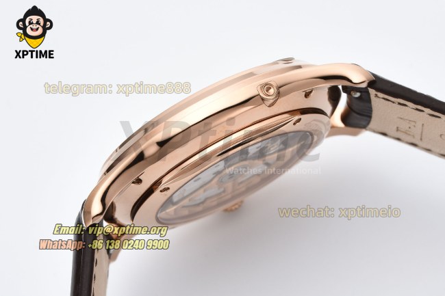Master Ultra Thin Moon Phase 39mm APSF Beige/Sticks on RG/LE Strap A925 Super Clone Master Ultra Thin Moon Phase 39mm APSF Beige/Sticks on RG/LE Strap A925 Super Clone