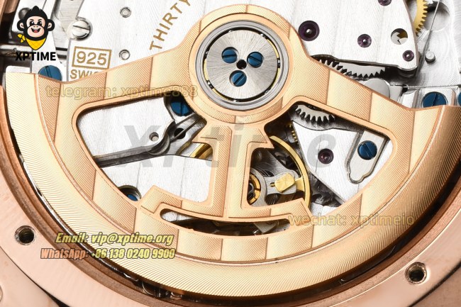 Master Ultra Thin Moon Phase 39mm APSF Beige/Sticks on RG/LE Strap A925 Super Clone Master Ultra Thin Moon Phase 39mm APSF Beige/Sticks on RG/LE Strap A925 Super Clone