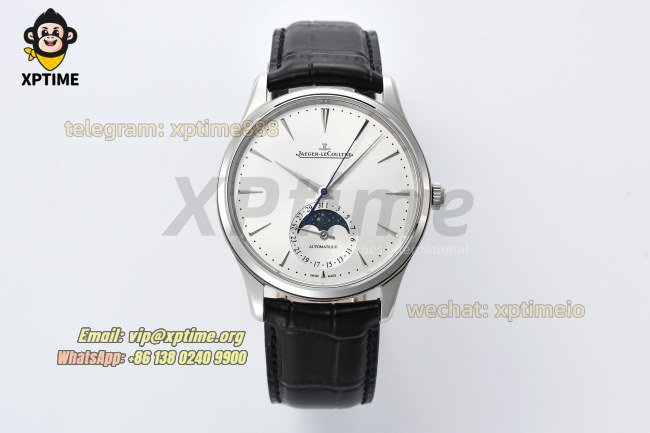Master Ultra Thin Moon Phase 39mm APSF White/Sticks on SS/LE Strap A925 Super Clone Master Ultra Thin Moon Phase 39mm APSF White/Sticks on SS/LE Strap A925 Super Clone