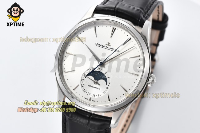 Master Ultra Thin Moon Phase 39mm APSF White/Sticks on SS/LE Strap A925 Super Clone Master Ultra Thin Moon Phase 39mm APSF White/Sticks on SS/LE Strap A925 Super Clone