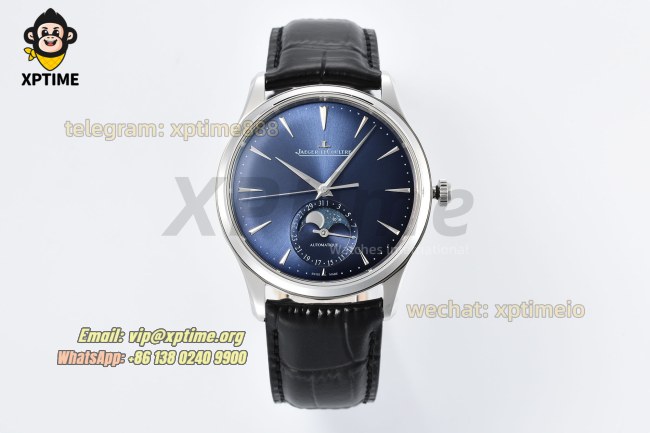 Master Ultra Thin Moon Phase 39mm APSF Blue/Sticks on SS/LE Strap A925 Super Clone Master Ultra Thin Moon Phase 39mm APSF Blue/Sticks on SS/LE Strap A925 Super Clone