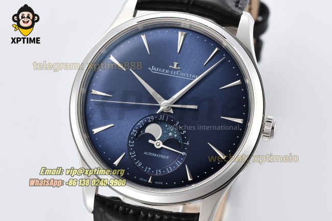 Master Ultra Thin Moon Phase 39mm APSF Blue/Sticks on SS/LE Strap A925 Super Clone Master Ultra Thin Moon Phase 39mm APSF Blue/Sticks on SS/LE Strap A925 Super Clone