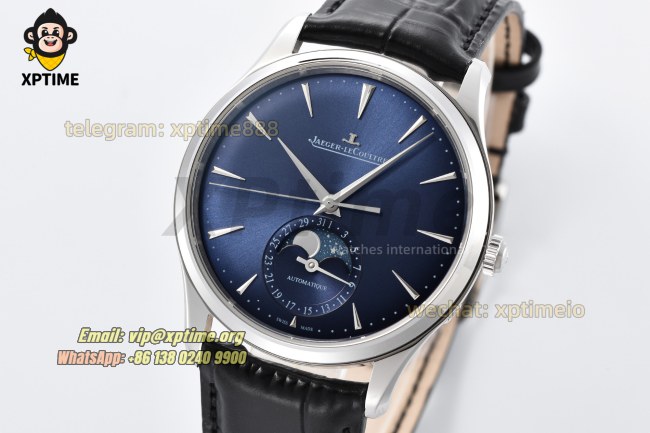 Master Ultra Thin Moon Phase 39mm APSF Blue/Sticks on SS/LE Strap A925 Super Clone Master Ultra Thin Moon Phase 39mm APSF Blue/Sticks on SS/LE Strap A925 Super Clone
