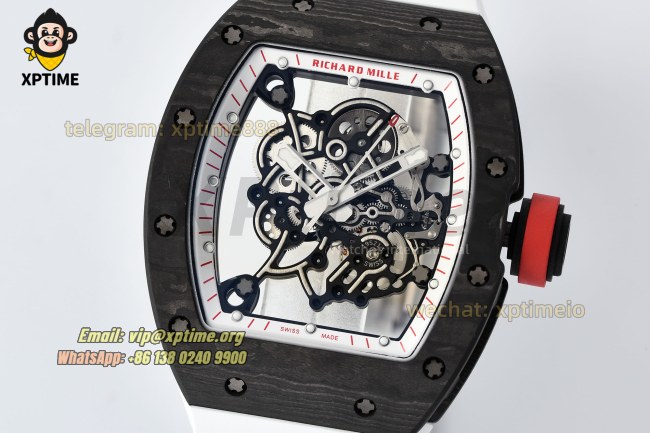 RM055 43mm APSF Sketelon White/Red on NTPT/RU Strap RMUL2 RM055 43mm APSF Sketelon White/Red on NTPT/RU Strap RMUL2