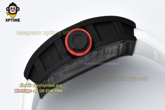 RM055 43mm APSF Sketelon White/Red on NTPT/RU Strap RMUL2 RM055 43mm APSF Sketelon White/Red on NTPT/RU Strap RMUL2