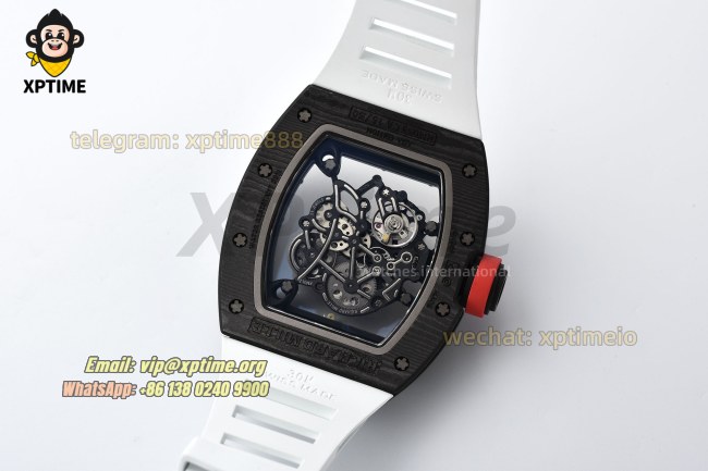 RM055 43mm APSF Sketelon White/Red on NTPT/RU Strap RMUL2 RM055 43mm APSF Sketelon White/Red on NTPT/RU Strap RMUL2