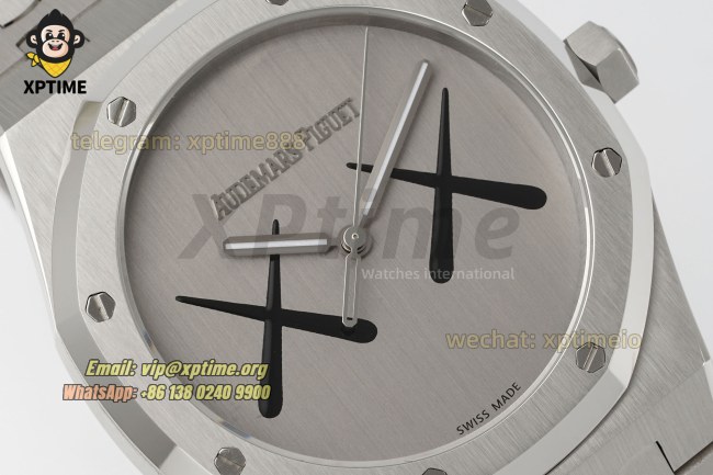 Royal Oak KAWS 41mm APSF XX Dial on SS Bracelet A4302 Super Clone Royal Oak KAWS 41mm APSF XX Dial on SS Bracelet A4302 Super Clone