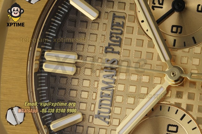 Royal Oak Chrono 26240 41mm APSF YG/Stick on YG/YG Bracelet SH4401 Super Clone Royal Oak Chrono 26240 41mm APSF YG/Stick on YG/YG Bracelet SH4401 Super Clone