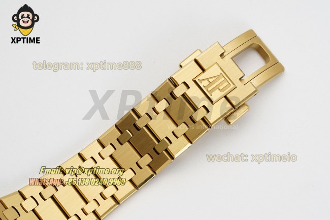 Royal Oak Chrono 26240 41mm APSF YG/Stick on YG/YG Bracelet SH4401 Super Clone Royal Oak Chrono 26240 41mm APSF YG/Stick on YG/YG Bracelet SH4401 Super Clone