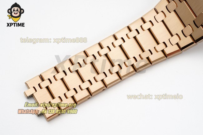 Royal Oak Chrono 26239OR 41mm APSF Brown/Stick on RG/RG Bracelet SH4401 Super Clone Royal Oak Chrono 26239OR 41mm APSF Brown/Stick on RG/RG Bracelet SH4401 Super Clone