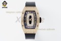 RM07-01 Ladies 31.5mm ZF RG Black/Damond Sketelon on RG/RU Strap CRMA2 RM07-01 Ladies 31.5mm ZF RG Black/Damond Sketelon on RG/RU Strap CRMA2