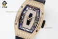 RM07-01 Ladies 31.5mm ZF RG Black/Damond Sketelon on RG/RU Strap CRMA2 RM07-01 Ladies 31.5mm ZF RG Black/Damond Sketelon on RG/RU Strap CRMA2