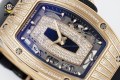 RM07-01 Ladies 31.5mm ZF RG Black/Damond Sketelon on RG/RU Strap CRMA2 RM07-01 Ladies 31.5mm ZF RG Black/Damond Sketelon on RG/RU Strap CRMA2