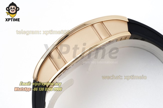 RM07-01 Ladies 31.5mm ZF RG Black/Damond Sketelon on RG/RU Strap CRMA2 RM07-01 Ladies 31.5mm ZF RG Black/Damond Sketelon on RG/RU Strap CRMA2