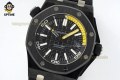 Royal Oak Diver 15707 42mm APSF Black/Stick on CE/RU Strap SA3120 Super Clone Royal Oak Diver 15707 42mm APSF Black/Stick on CE/RU Strap SA3120 Super Clone