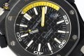 Royal Oak Diver 15707 42mm APSF Black/Stick on CE/RU Strap SA3120 Super Clone Royal Oak Diver 15707 42mm APSF Black/Stick on CE/RU Strap SA3120 Super Clone