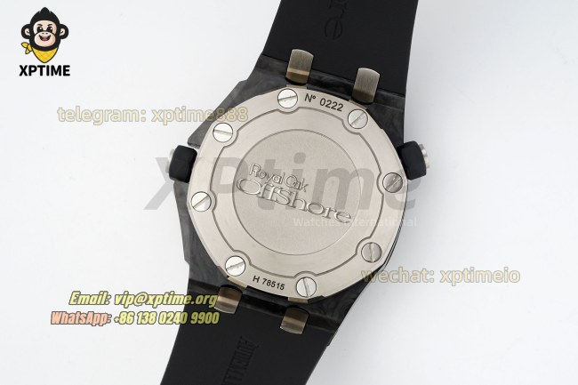 Royal Oak Diver 15707 42mm APSF Black/Stick on CE/RU Strap SA3120 Super Clone Royal Oak Diver 15707 42mm APSF Black/Stick on CE/RU Strap SA3120 Super Clone