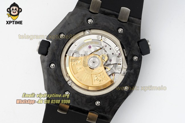 Royal Oak Diver 15707 42mm APSF Black/Stick on CE/RU Strap SA3120 Super Clone Royal Oak Diver 15707 42mm APSF Black/Stick on CE/RU Strap SA3120 Super Clone