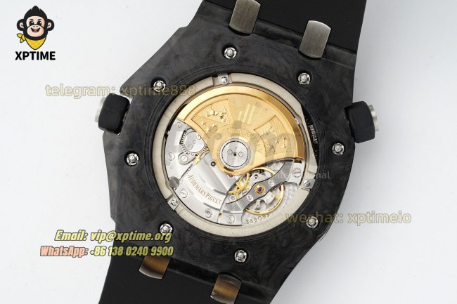 Royal Oak Diver 15707 42mm APSF Black/Stick on CE/RU Strap SA3120 Super Clone Royal Oak Diver 15707 42mm APSF Black/Stick on CE/RU Strap SA3120 Super Clone