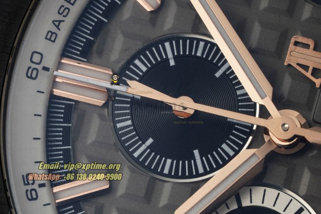 Royal Oak Offshore 26400SO 44mm APPF Gray & Black/Stick on RG/RU Bracelet A7750 Royal Oak Offshore 26400SO 44mm APPF Gray & Black/Stick on RG/RU Bracelet A7750