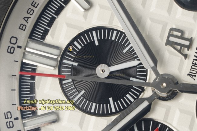 Royal Oak Offshore 26400SO 44mm APPF White & Black/Stick on SS/RU Bracelet A7750 Royal Oak Offshore 26400SO 44mm APPF White & Black/Stick on SS/RU Bracelet A7750