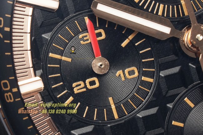 Royal Oak Offshore 26400SO 44mm APPF Black/Stick on RG/RU Bracelet A7750 Royal Oak Offshore 26400SO 44mm APPF Black/Stick on RG/RU Bracelet A7750