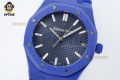 Royal Oak 15500 41mm APSF Blue/Stick on SS/CER Strap A4302 Super Clone Royal Oak 15500 41mm APSF Blue/Stick on SS/CER Strap A4302 Super Clone
