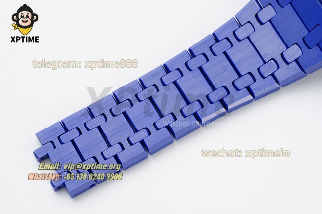 Royal Oak 15500 41mm APSF White/Stick on SS/CER Strap A4302 Super Clone Royal Oak 15500 41mm APSF White/Stick on SS/CER Strap A4302 Super Clone